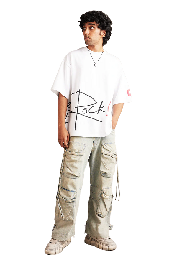 THE WRAP AROUND PRINT TEE